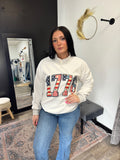 Reversible Mock Neck 1776 Sweatshirt