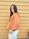 Ruffle Trim Detail Blouse