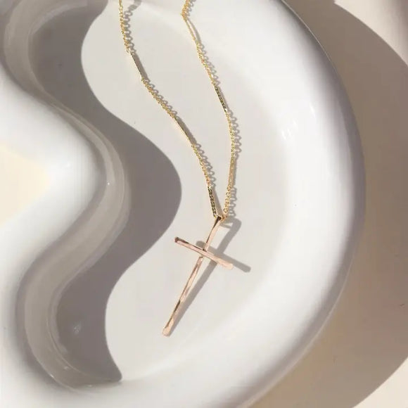 Token Grace Cross Necklace- Nonreturnable