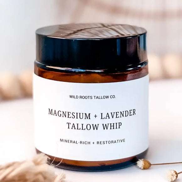 Wild Roots Tallow Magnesium Tallow Whip