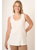 Ribbed Scoop Neck