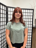 Washed Boxy Short Sleeve