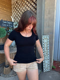 Reversible Soft and Stretchy Short Sleeve