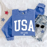USA EST 1776 Graphic Sweatshirt