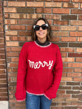 Merry Embroidered Sweater
