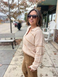 Collared Striped Sweater