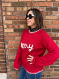 Merry Embroidered Sweater