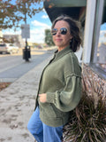 Washed Knit Cardigan