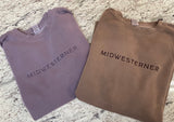"Midwesterner" Embroidered Crew Sweatshirt