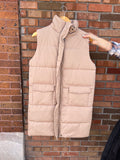 Long Puffy Vest