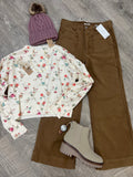 Floral Crewneck Sweater