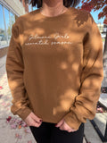 Embroidered Gilmore Girls Crewneck