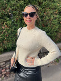 Pearl Embellished Sweater