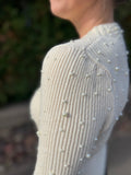 Pearl Embellished Sweater