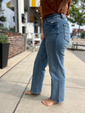 Vervet Super High Rise Ankle Slim Wide