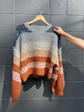 Multi Color Striped Sweater