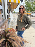 Relaxed Fit Pullover Sweater