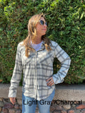 Super Soft Button Down Plaid Flannel