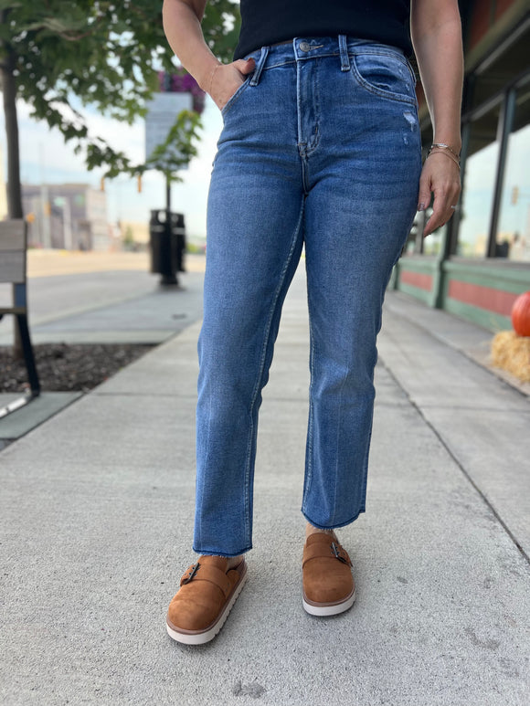 Vervet (Lovervet) High Rise Ankle Straight