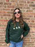Flying Mallard Embroidered Sweatshirt
