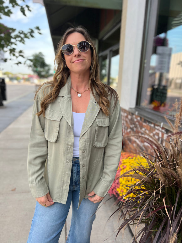 Utility Shirt Jacket