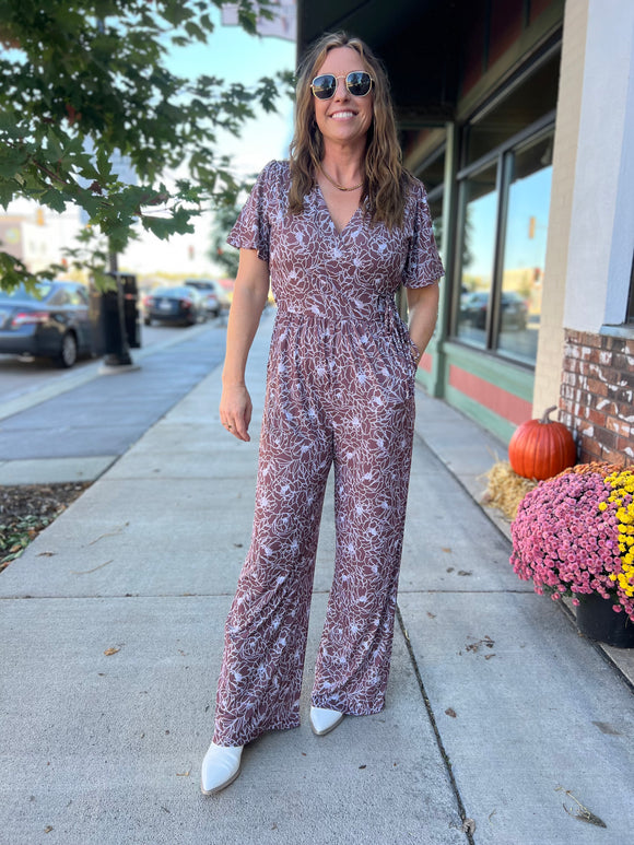 Surplus Floral Jumpsuit