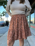 Floral Ditsy Mini Skirt