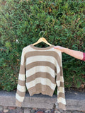 Striped Loose Fit Sweater
