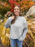 Colorblock Oversized Sweater