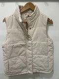 Corduroy Puffer Vest