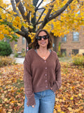 V Neck Cardigan