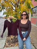 Long Sleeve Round Neck Pullover