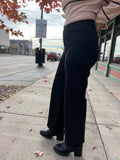 Just Black Denim High Rise Wide Leg