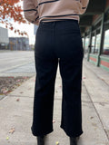 Just Black Denim High Rise Wide Leg