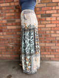 Boho Paisley Wide Leg Pants