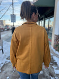 Funnel Neck Half Snap Sweatshirt