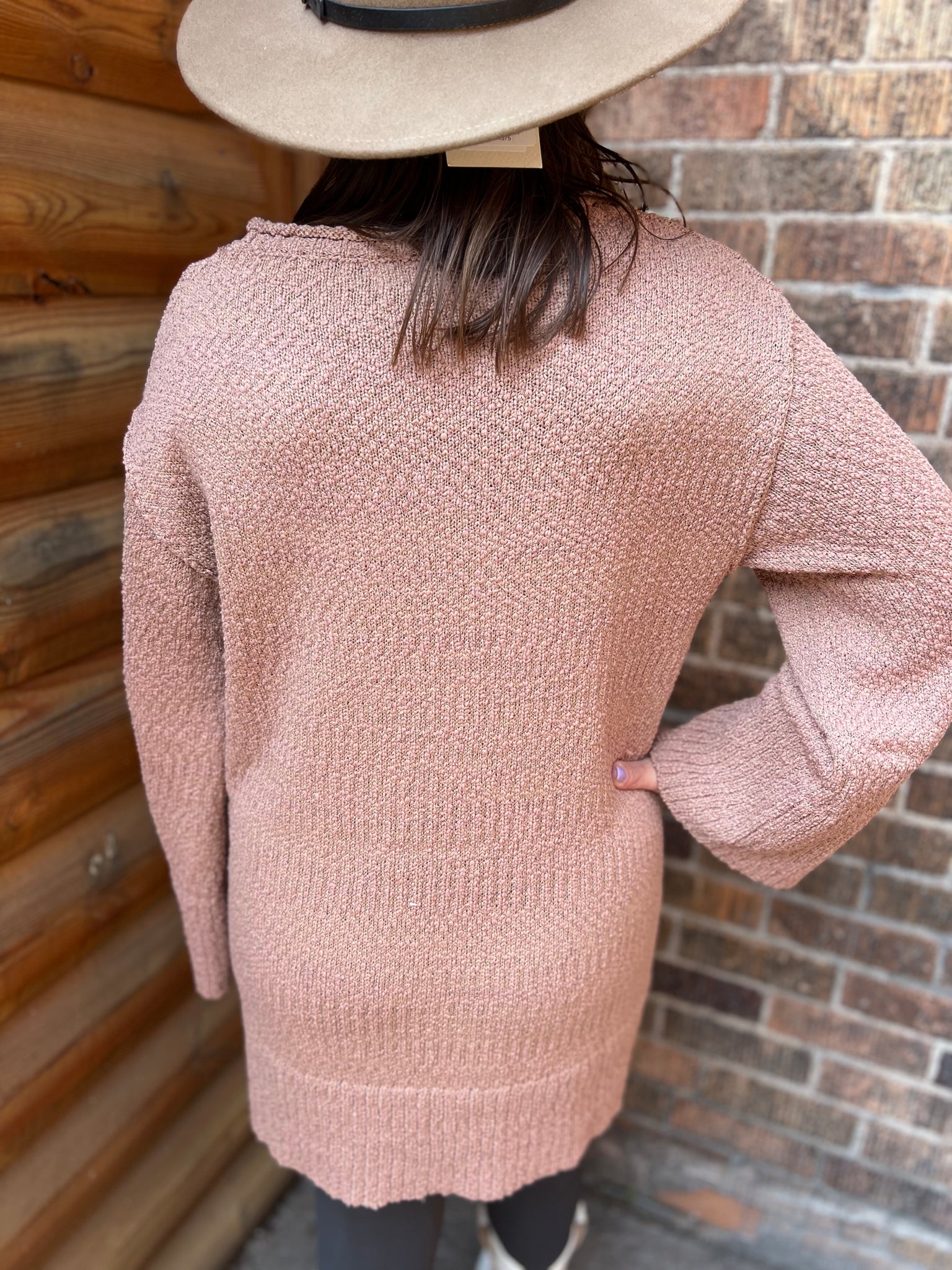 Chunky Knit Crewneck Tunic Sweater Dress Two Sisters Boutique Chunky Knit Crewneck Tunic Sweater Dress Two Sisters Boutique