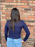 Basic Slim Ribbed Long Sleeve