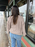 Cropped Open Cardigan