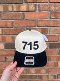 "715" Puff Embroidered Trucker Hat