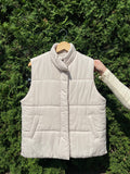 Puffer Vest With Side Pockets