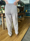 Mineral Washed French Terry Cropped Cargo Pant