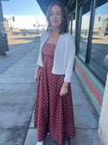 Brushed Knit Bolero Cardigan