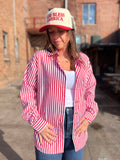 Striped Oversized Long Sleeve