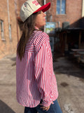 Striped Oversized Long Sleeve