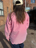 Striped Oversized Long Sleeve