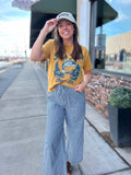 Fish More Stress Less Graphic Tee