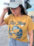 Fish More Stress Less Graphic Tee