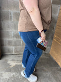 Artemis High Rise Straight Jeans