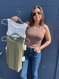 Basic Ribbed Knit Tank